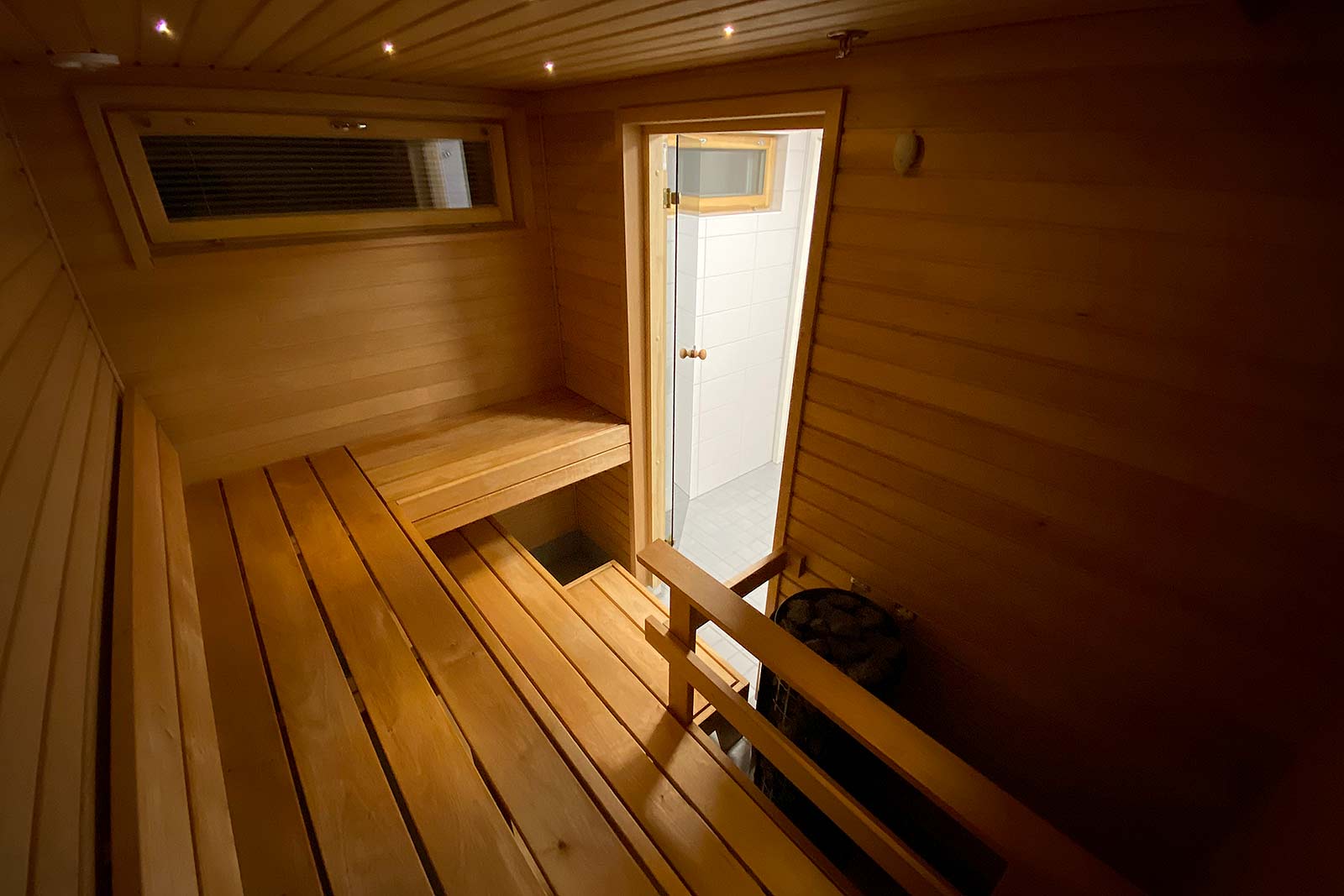 Janakkalan asuinyksikön sauna